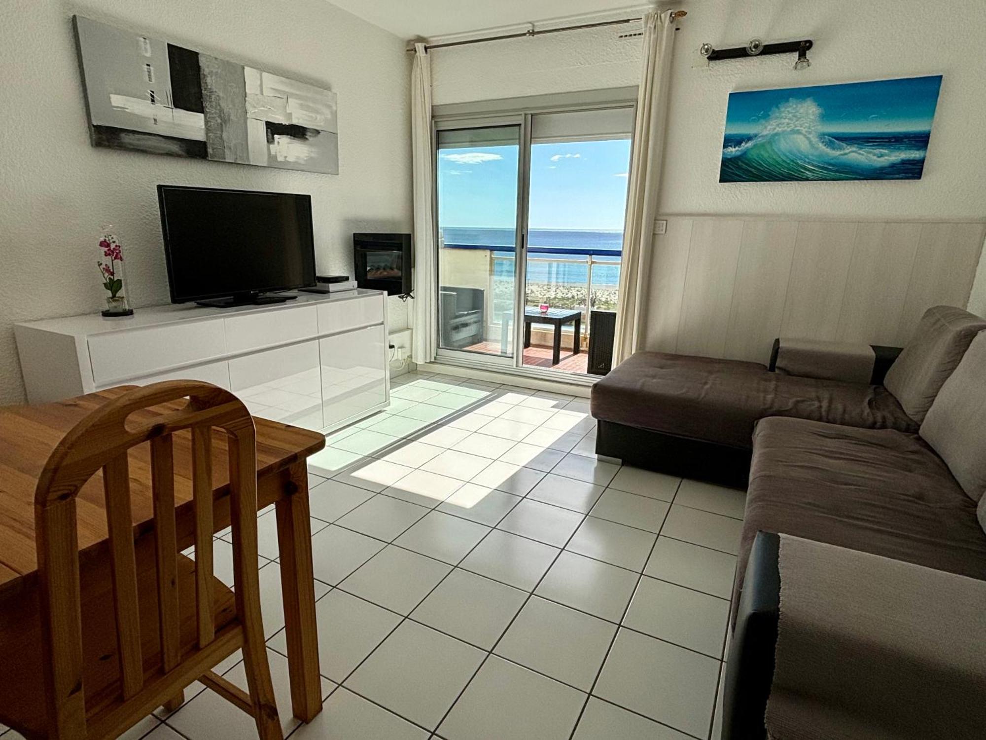 *Au Lydia* Appartement Vue Sur Mer, Avec Piscine. Le Barcares Exterior photo